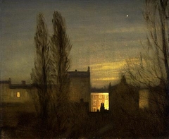 In the small hours by George Clausen