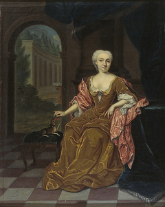 Isabella Sophia van de Maelen (1702-1788) by Theodorus Caenen