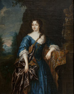 Jane Wroth of Durants (d.1705). Wife of Willem Graaf van Nassau-Zuylenstein by Marcus Lodovicus Antonius Clifford