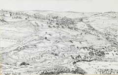 Jerusalem Taken from the Mount of Evil Counsel by James Tissot