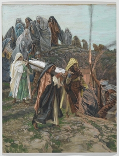 Jesus Carried to the Tomb by James Tissot