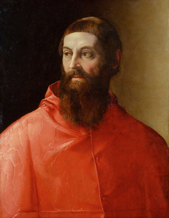 Kardinal Rodolfo Pio (um 1500-1564) by Francesco de' Rossi