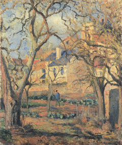 Kitchen Garden at the Jardin de Maubuisson, Pontoise by Camille Pissarro