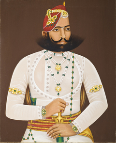 Kunwar Sabal Singhji (reigned 1848-1881) by Anonymous