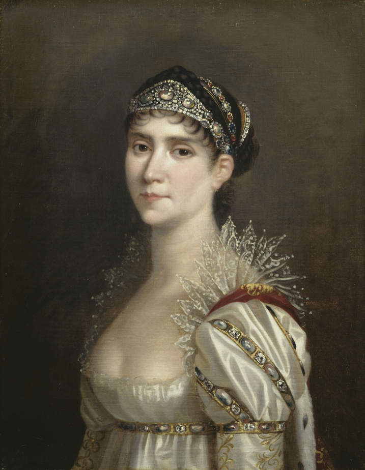 L'Impératrice Joséphine en robe de cour à chérusques