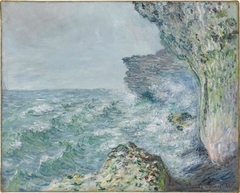 La mer à Fécamp by Claude Monet