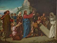 La resurrección de Lázaro by Juan de Barroeta