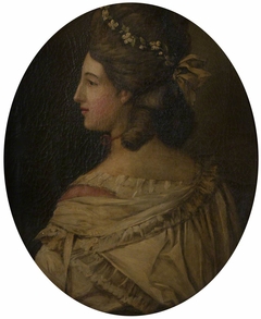 Lady Caroline Colyear, Lady Scarsdale (1733-1812) by attributed to Nathaniel Hone the elder
