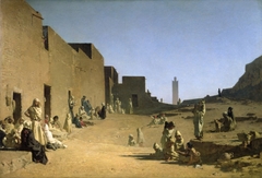 Laghouat, Sahara algérien by Gustave Achille Guillaumet