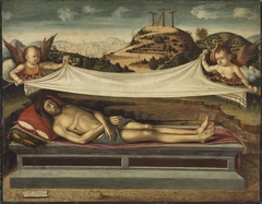 Lamentation of Christ by Antonello de Saliba
