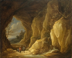 Landscape with a Grotto and a Group of Gipsies by David Teniers the Younger