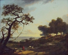 Landscape with Shepherds by Nicolas-Antoine Taunay