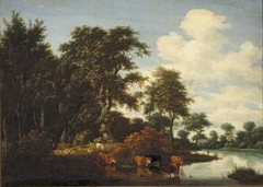 Landscape with Trees by Jacob Salomonsz van Ruysdael
