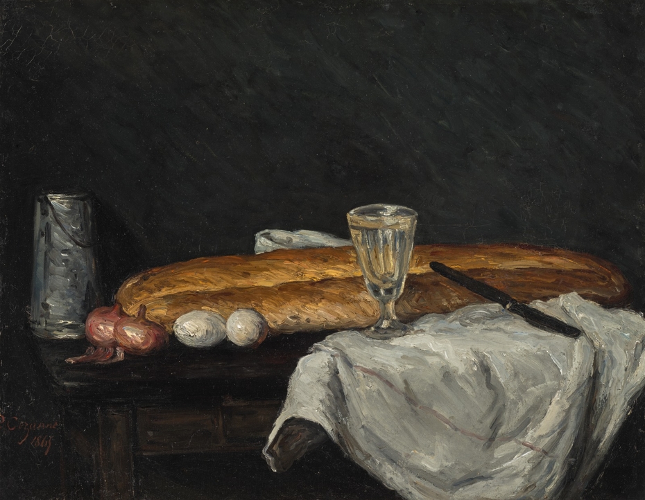 Le pain et les œufs (Still Life with Bread and Eggs)
