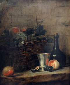 Le Panier de raisins by Jean-Baptiste-Siméon Chardin