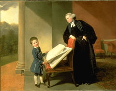 Le Révérend Randall Burroughes et son fils Ellis