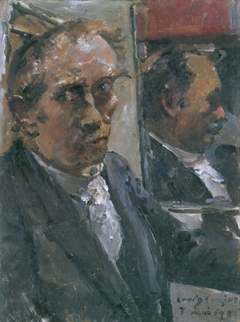 Letztes Selbstporträt by Lovis Corinth