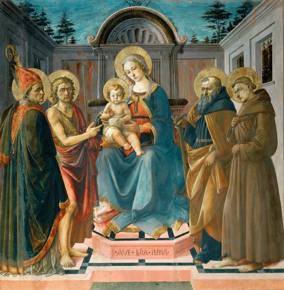 Madonna and Child with St. Zenobius, St. John the Baptist, St. Anthony and St. Francis of Assisi
