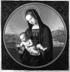 Madonna (nach Raffael) by Bernhard Endres