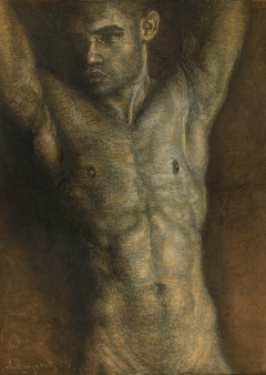 Male nude by Lyubomir Naydenov