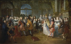 Mariage de Louis de France, duc de Bourgogne et de Marie-Adélaïde de Savoie, 7 décembre 1697 by Antoine Dieu