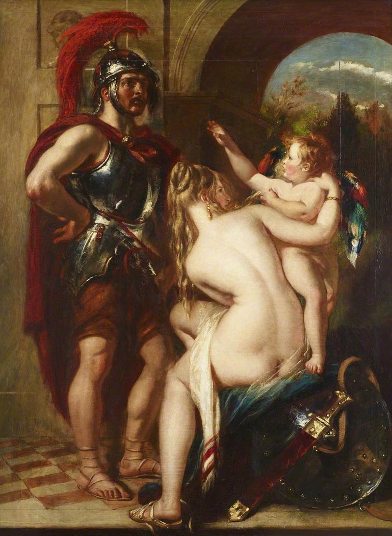 william etty venus and cupid