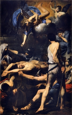 Martyre de Saint Proces et Saint Martinien by Valentin de Boulogne