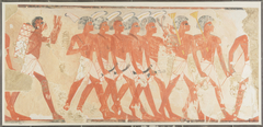 Military Musicians Showing Nubian and Egyptian Styles by Nina M Davies