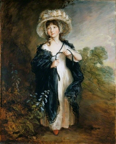 Miss Elizabeth Haverfield by Thomas Gainsborough