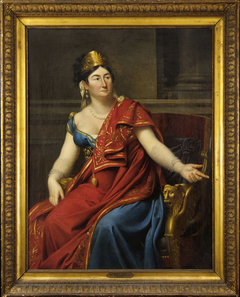 Mlle Raucourt as Agrippine by Adèle Romany