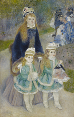 Mother and Children by Auguste Renoir