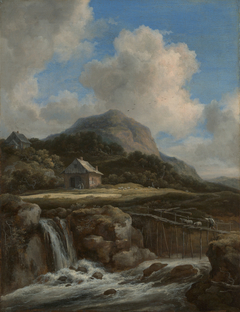 Mountain Torrent by Jacob van Ruisdael