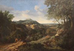 Mountainous Roman landscape