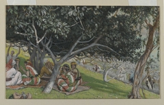 Nathaniel Under the Fig Tree by James Tissot