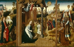 Nativity by Master of the Cologne legend of St Ursula