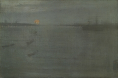 Nocturne: Blue and Gold—Southampton Water by James Abbott McNeill Whistler