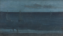Nocturne: Blue and Silver—Bognor by James Abbott McNeill Whistler