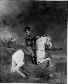 Officer on Horseback by Francisco de Goya