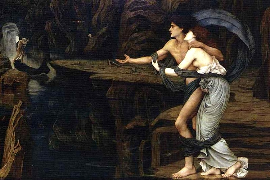 Orpheus and Eurydice on the Banks of the Styx