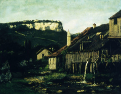Paysage à Ornans by Gustave Courbet