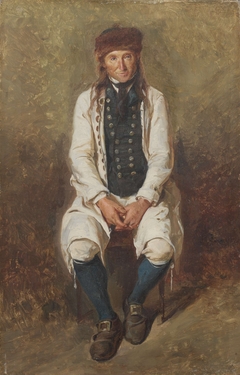 Peasant in Hessian costume by Ludwig Knaus