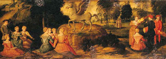 Pegasus and the Muses by Girolamo Romanino