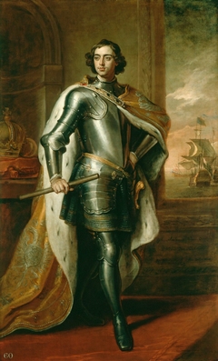 Peter the Great, Tsar of Russia (1672-1725) by Godfrey Kneller