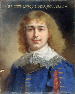 Portrait de Georges Baillet, sociétaire de la Comédie-Française dans le rôle du Marquis de la Moussaye dans "Mademoiselle du Vigean" by Daniel Bérard