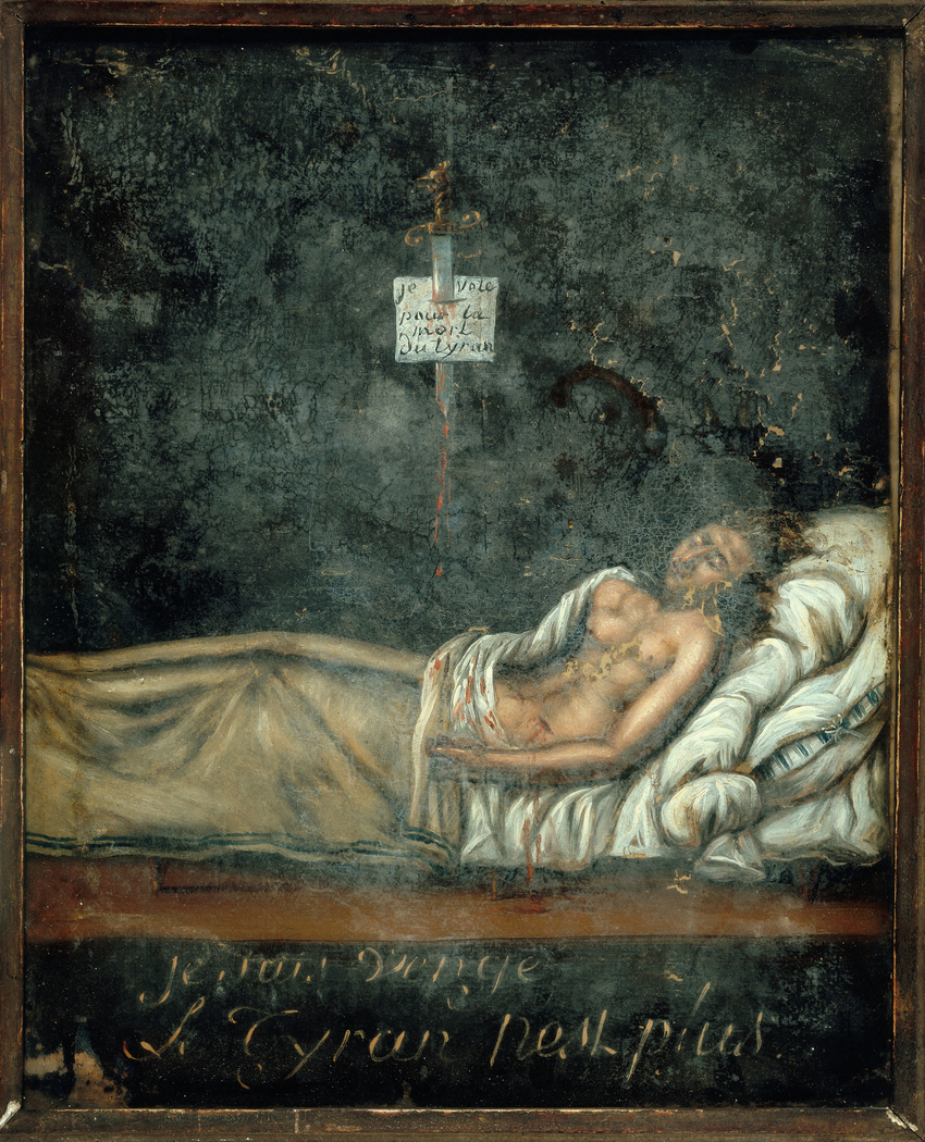 Portrait de Louis-Michel Le Peletier de Saint-Fargeau (1760-1793), sur son lit de mort