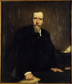 Portrait de Paul Déroulède (1846-1914), homme politique et écrivain by Gabriel Ferrier