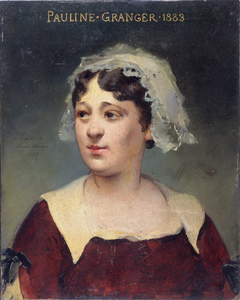 Portrait de Pauline Granger (1833-1913), sociétaire de la Comédie-Française