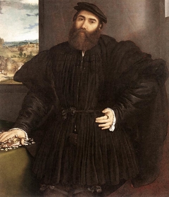 Portrait of a Gentleman by Lorenzo Lotto