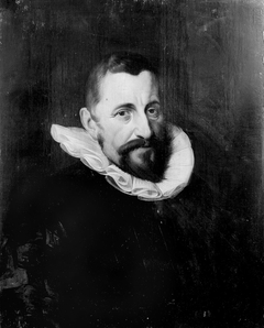Portrait of a man by Thomas de atelier van Keyser