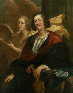 Portrait of a Musician with his Muse